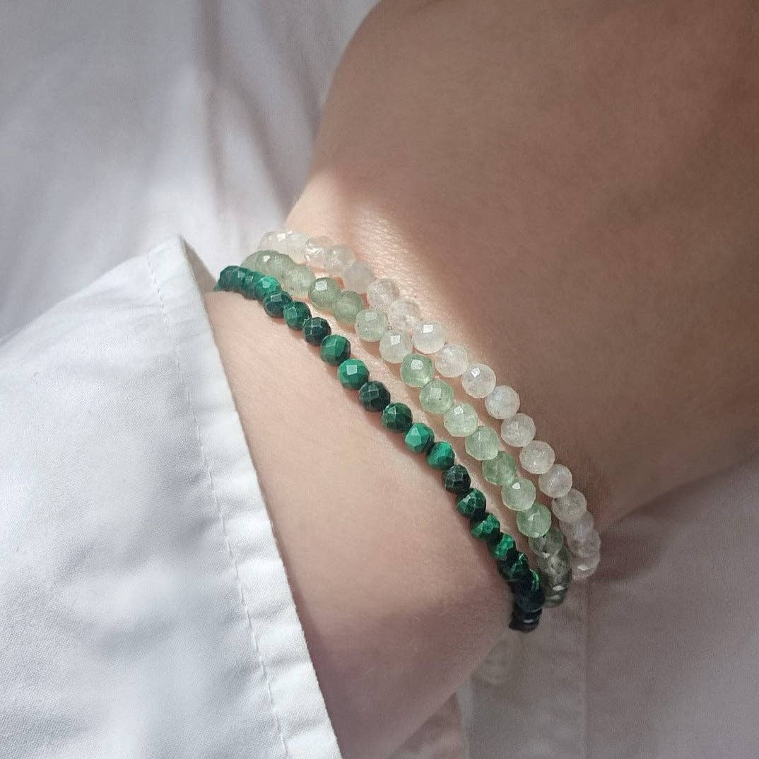 Tiny Malachite Bracelet
