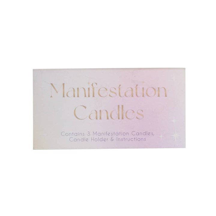 3 Boxed Manifestation Spell Candles