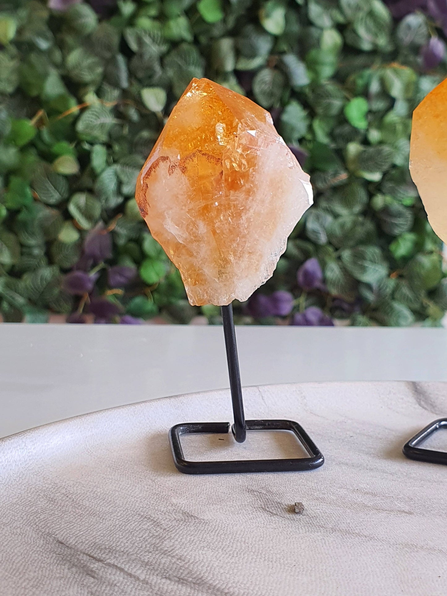 Citrine Point on Stand