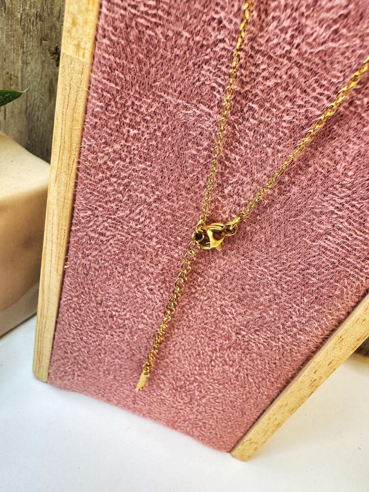 Lunar Moth delicate necklace