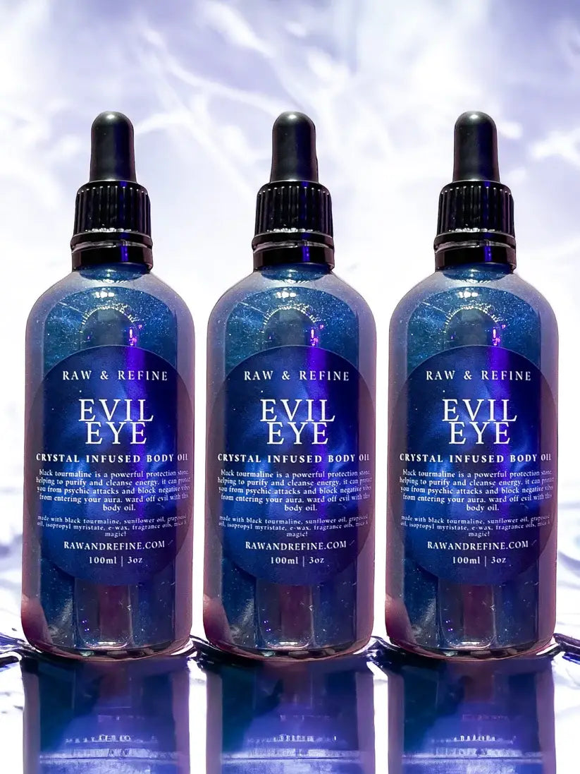 Evil Eye - 3oz Crystal Infused Body Oil
