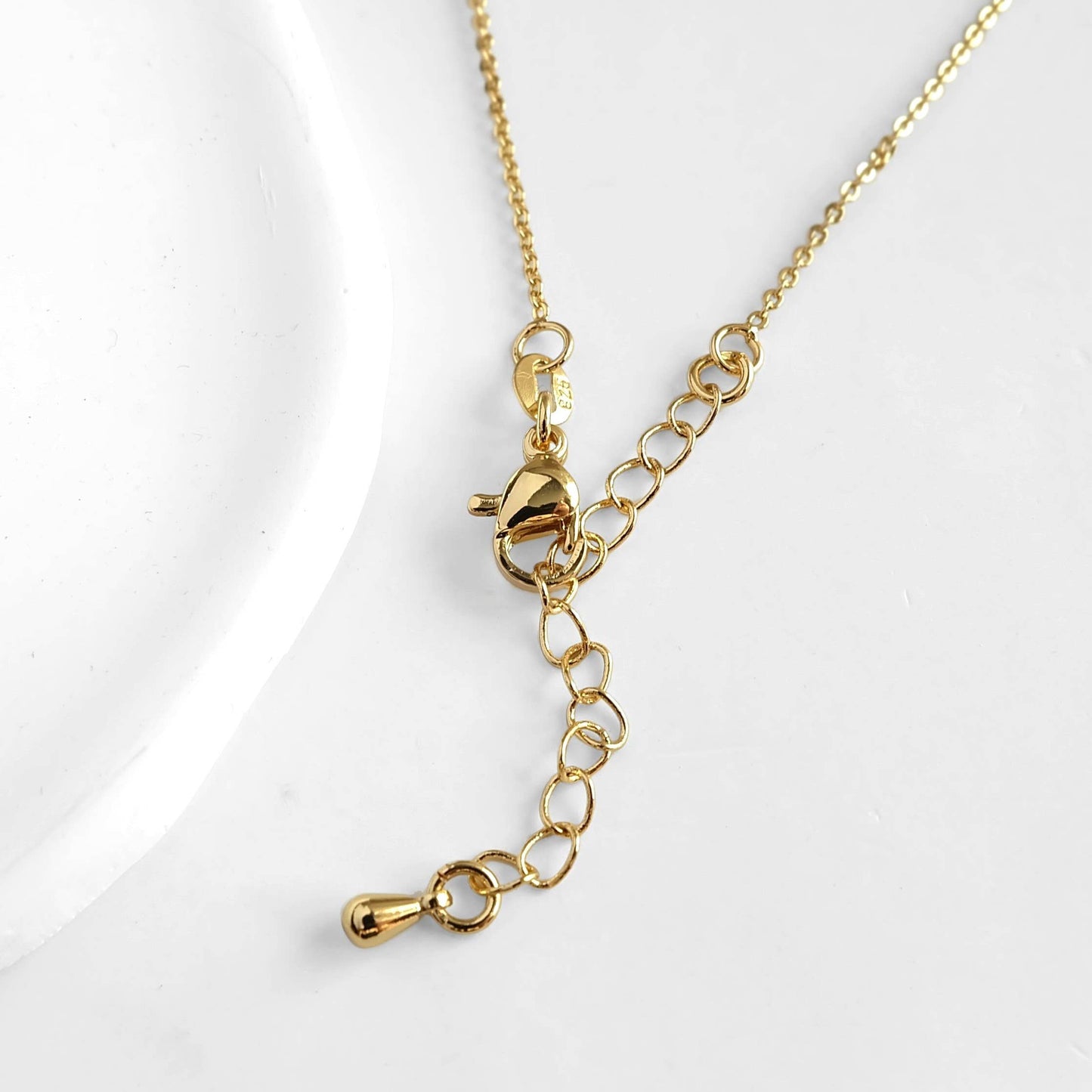 Raw Moonstone Gemstone Necklace by Augusta