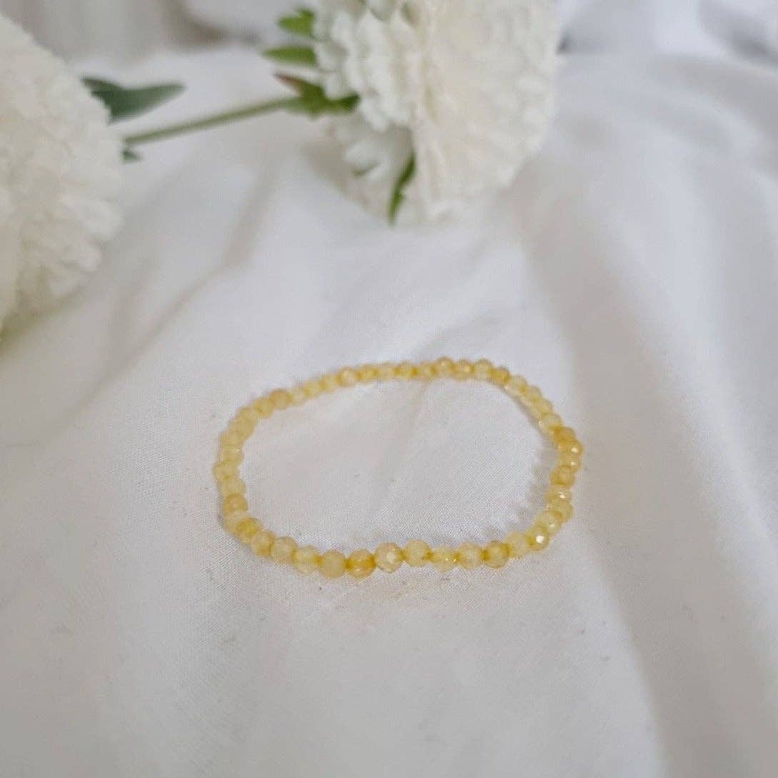 Tiny Citrine Bracelet