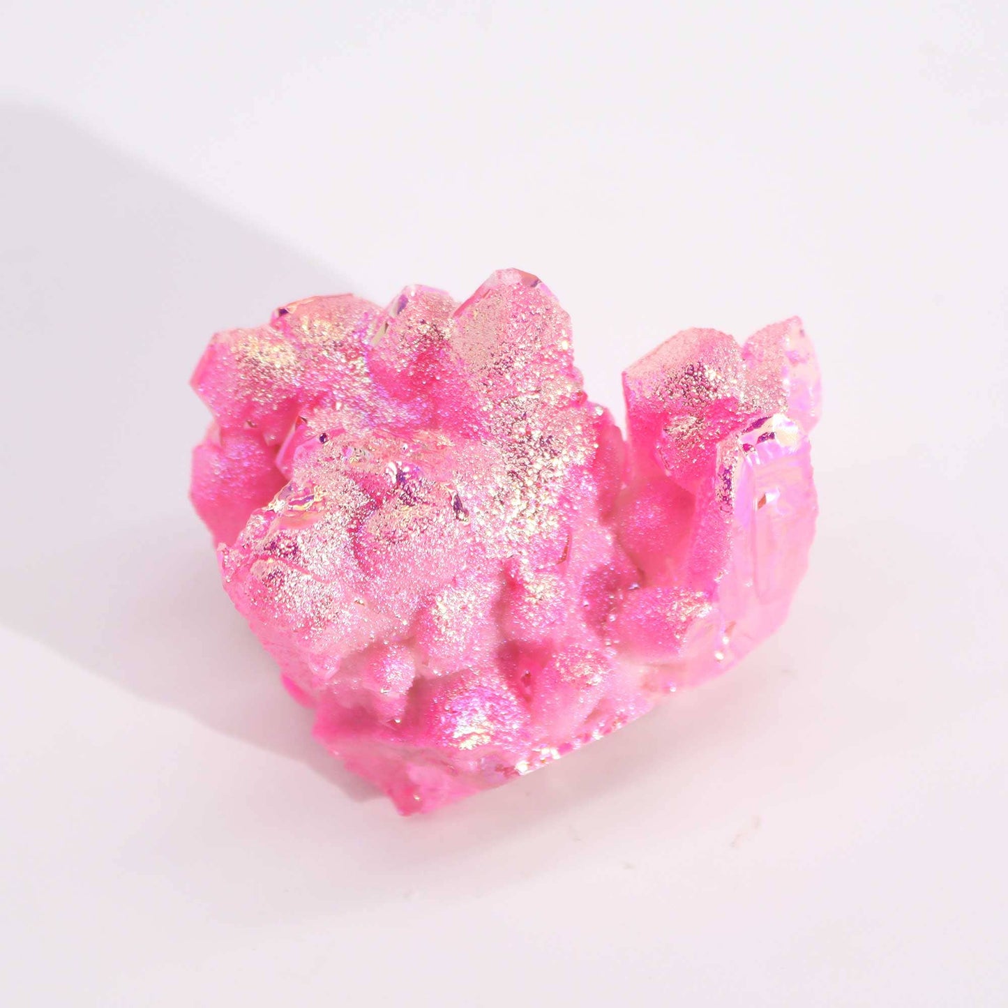 Aura Rose Halo Quartz - Enhanced Quartz