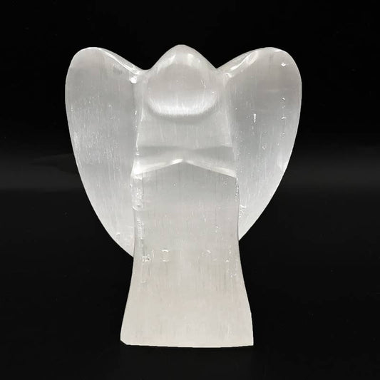 Selenite Crystal Angel, 10cm