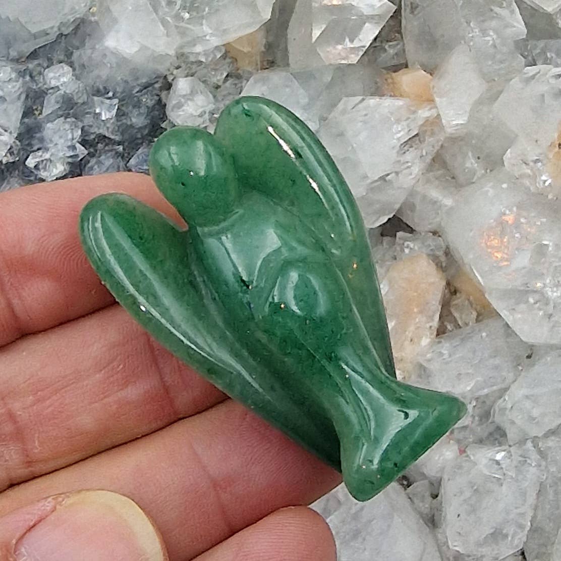 Green Avenuturine Angel