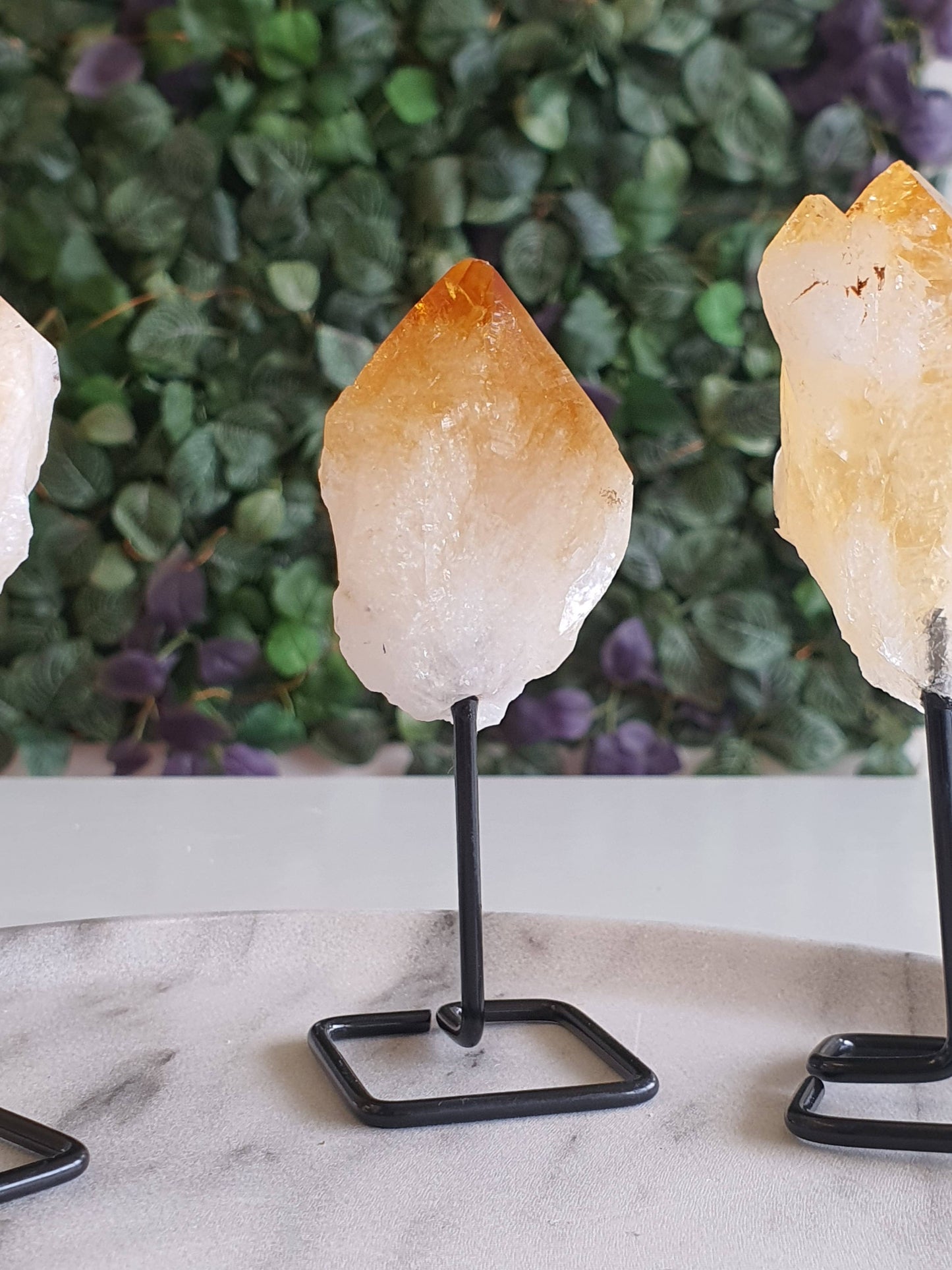 Citrine Point on Stand