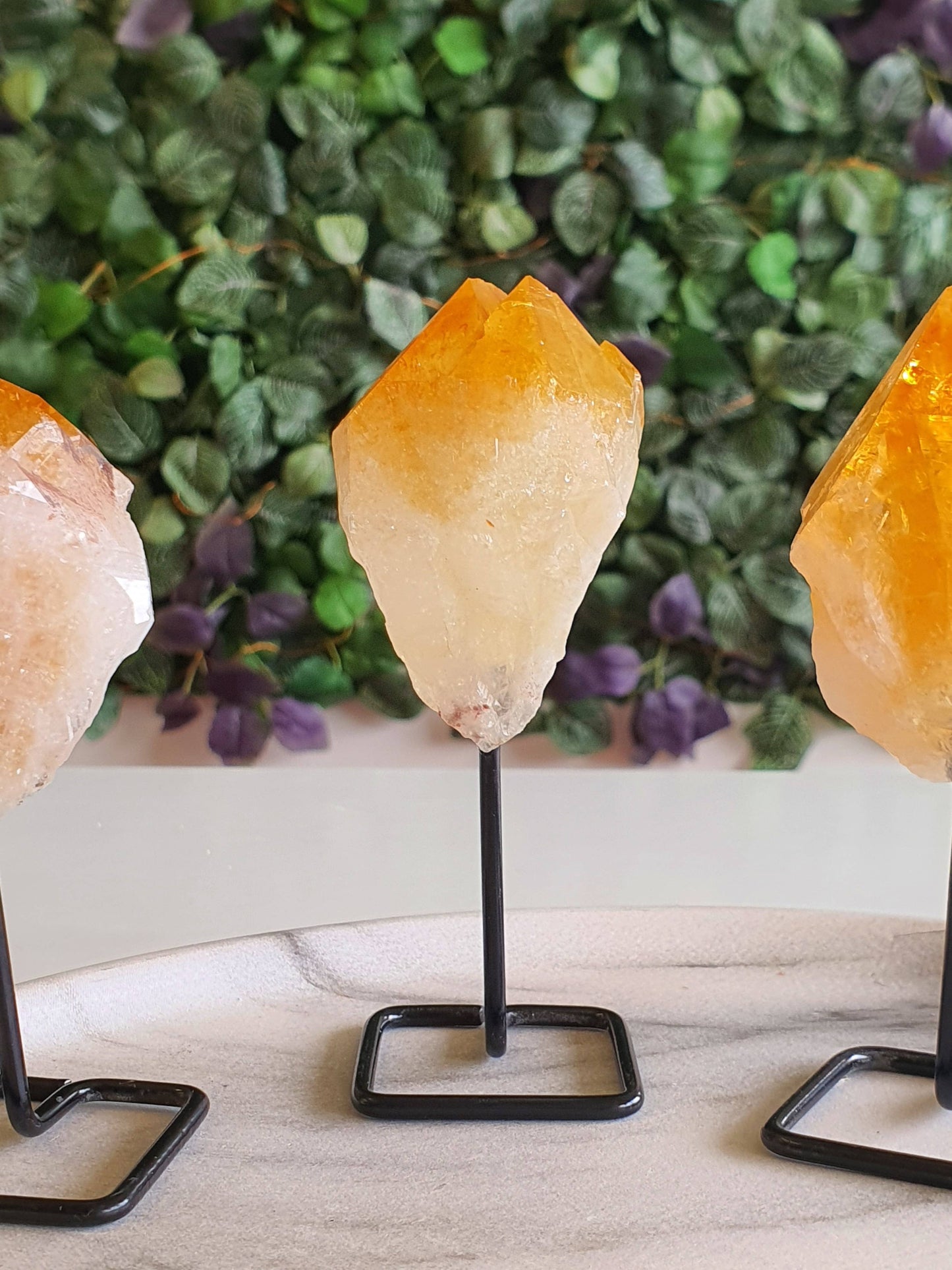 Citrine Point on Stand