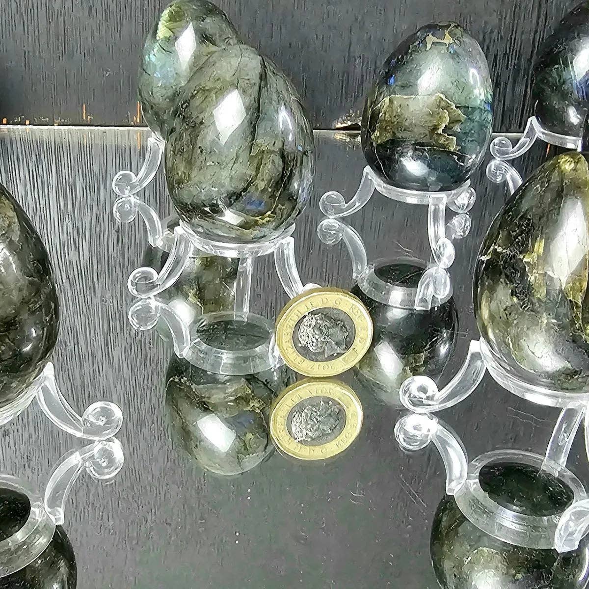 Small Labradorite Crystal Egg