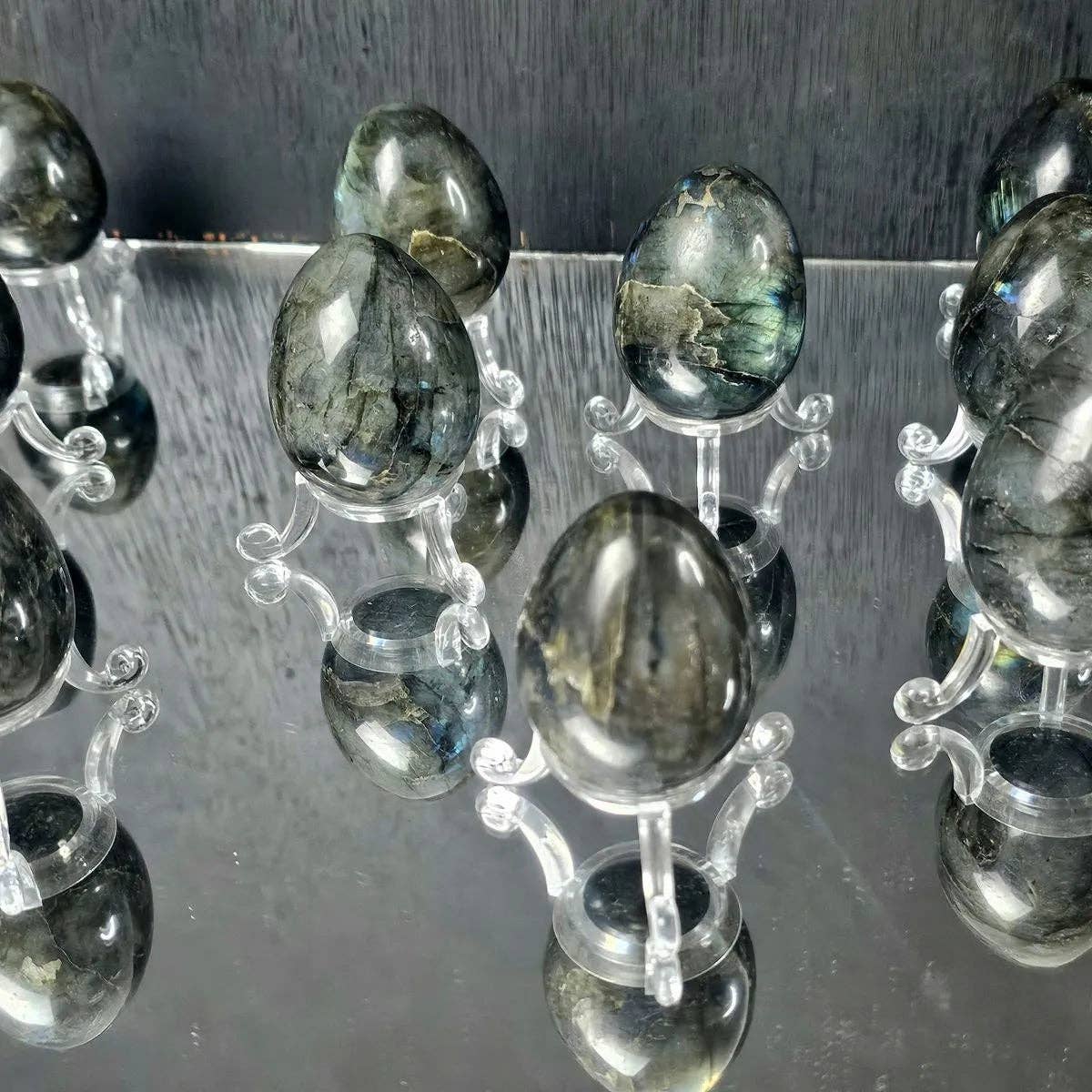 Small Labradorite Crystal Egg