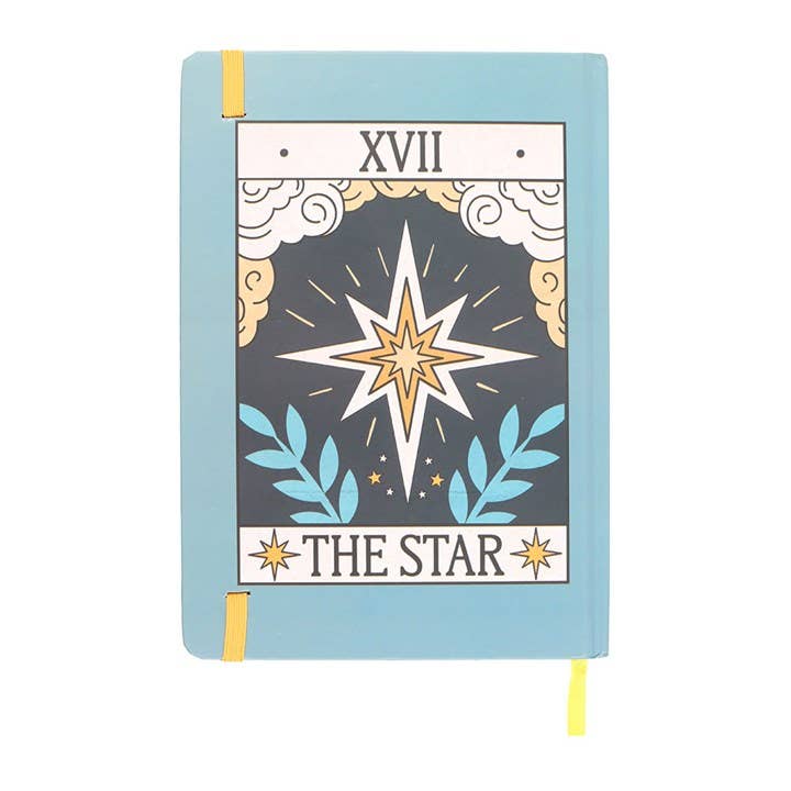 The Star Vintage Tarot Card A5 Notebook