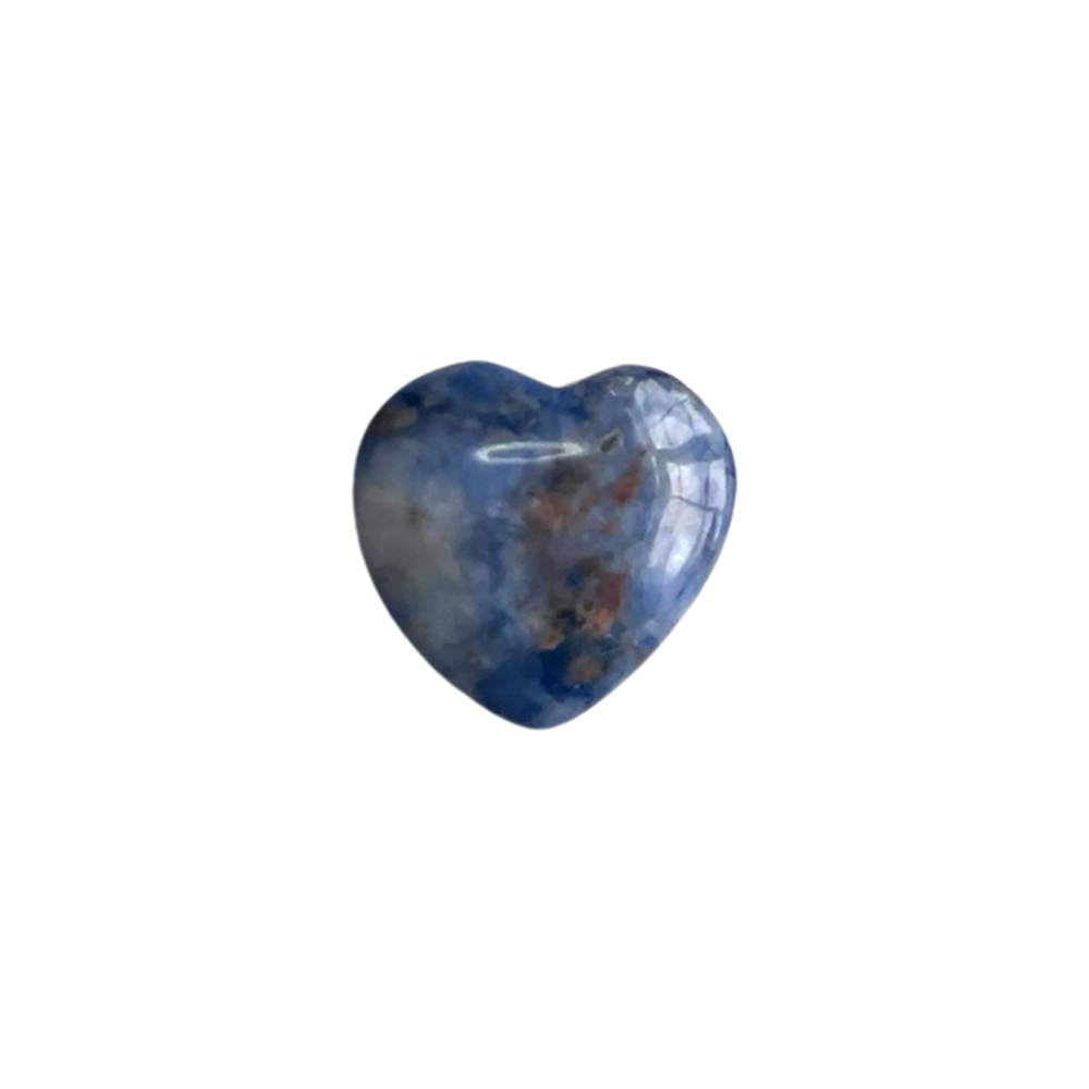 Mini Crystal Heart, 2cm: Sodalite