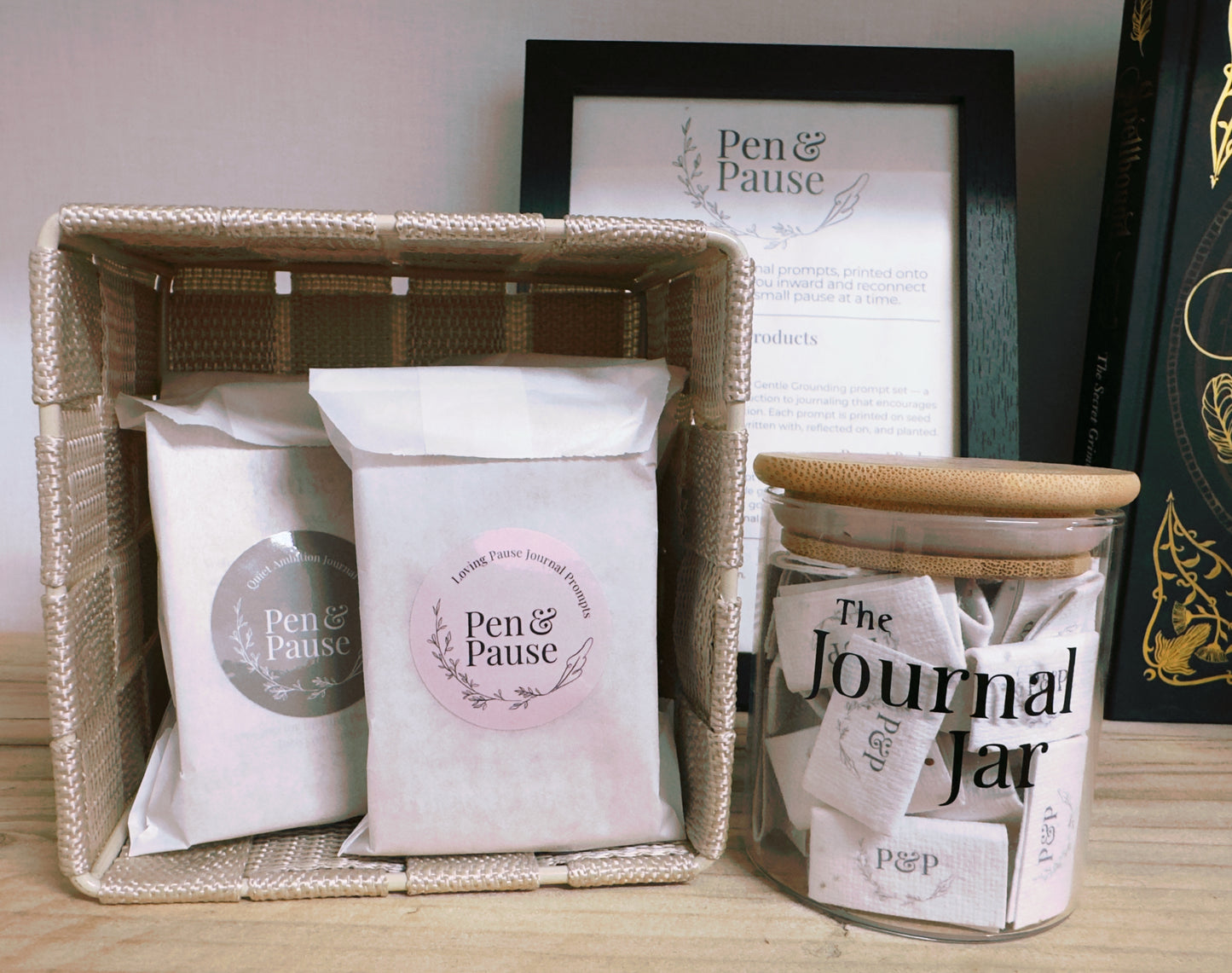 Pen & Pause Journal prompts pack- 'Quiet Ambition'