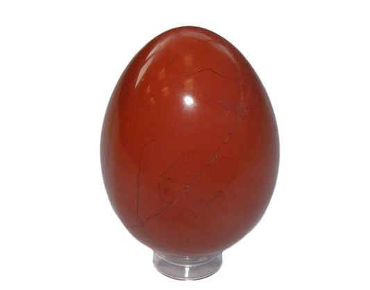Red Jasper Egg Carving