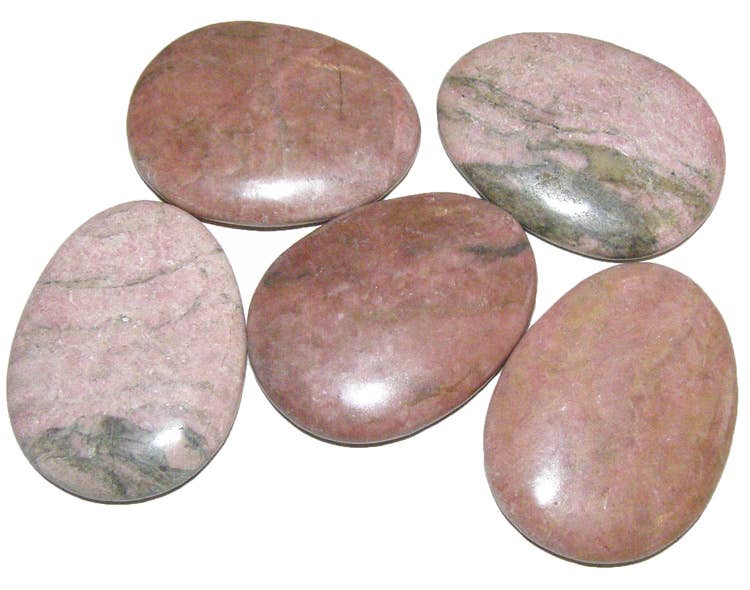 Rhodonite Thumb Stone