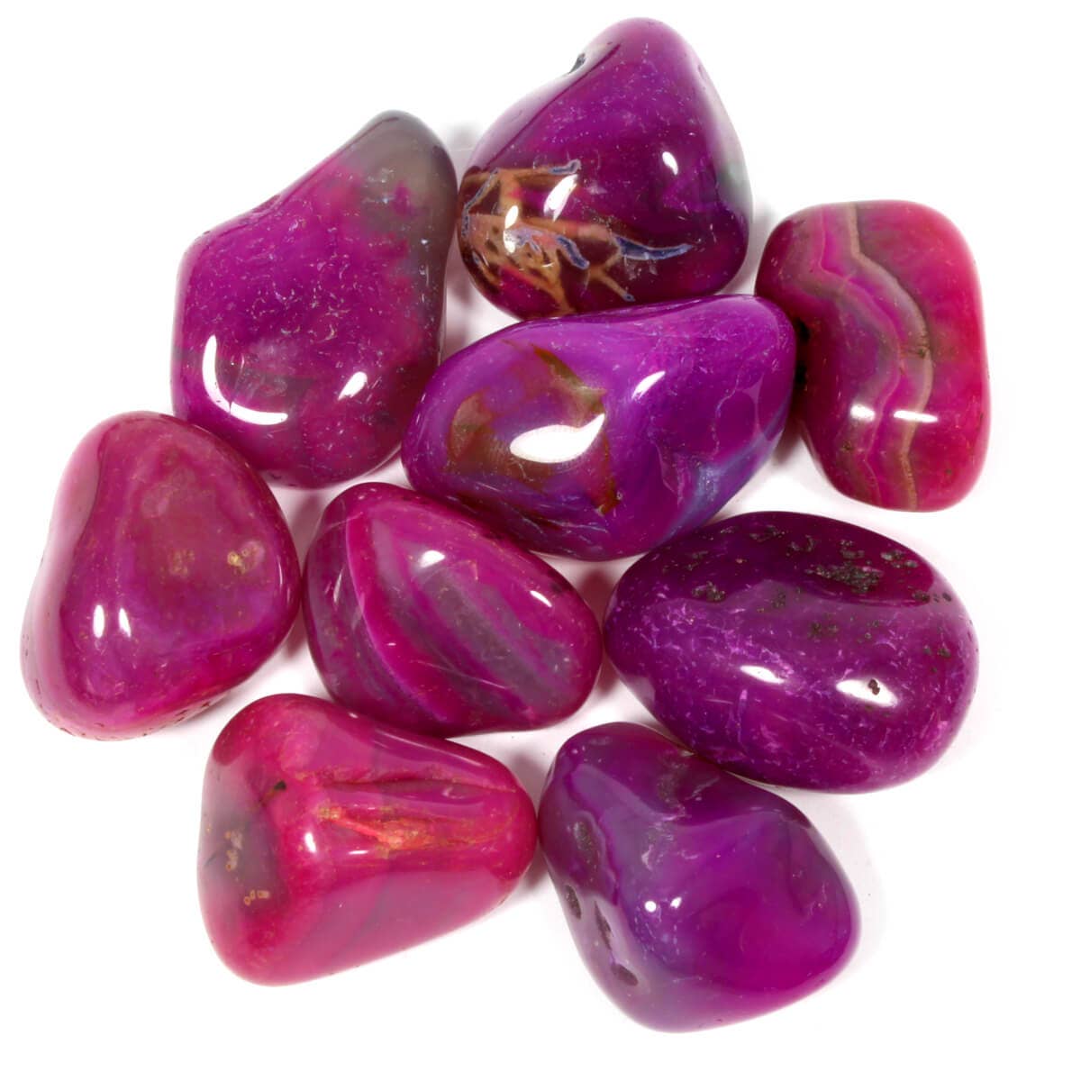 Pink Agate Tumble stone