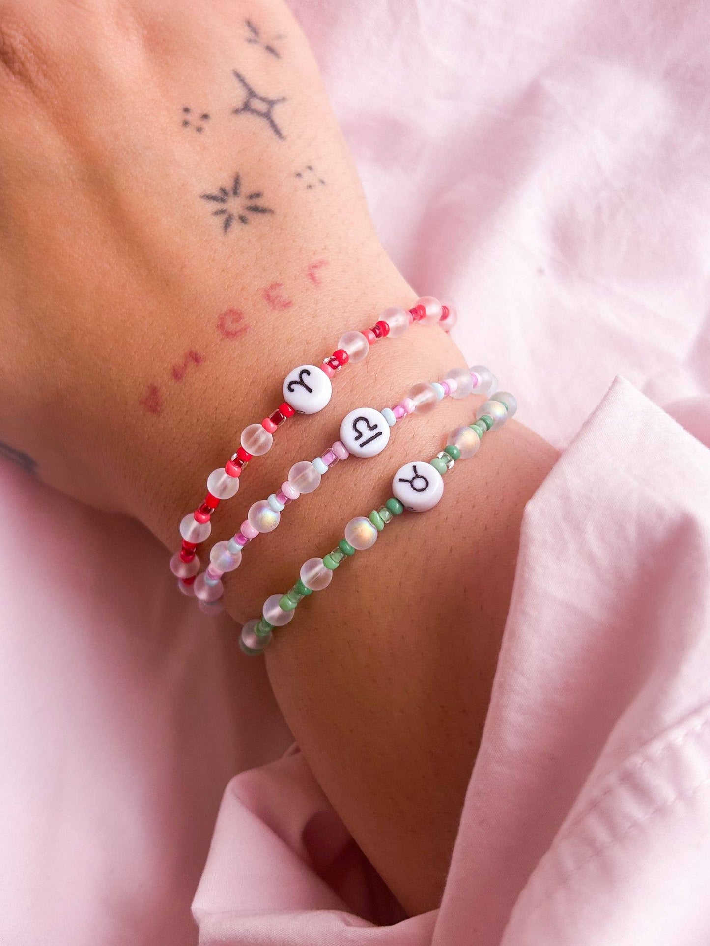 Zodiac Sign Crystal Bracelet: Libra