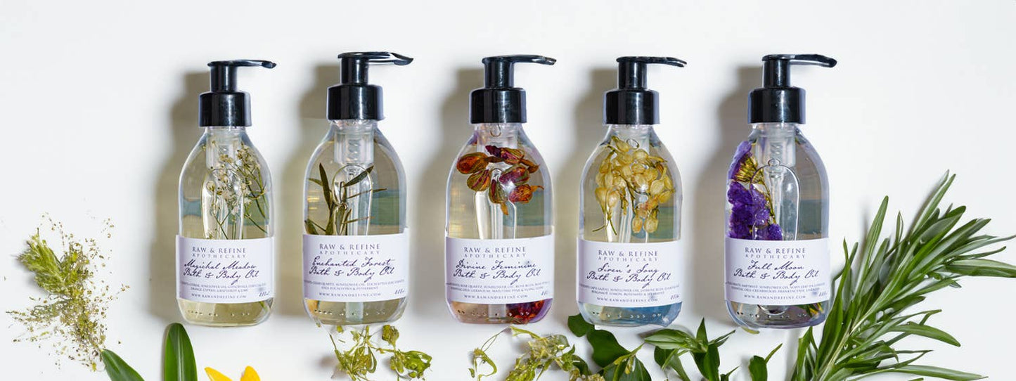 Divine Feminine | Crystal Infused Bath & Body Botanical Oil