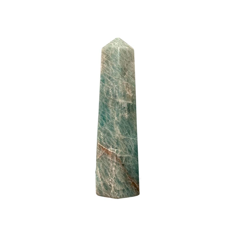 Amazonite Small Obelisk Tower, 5-7cm