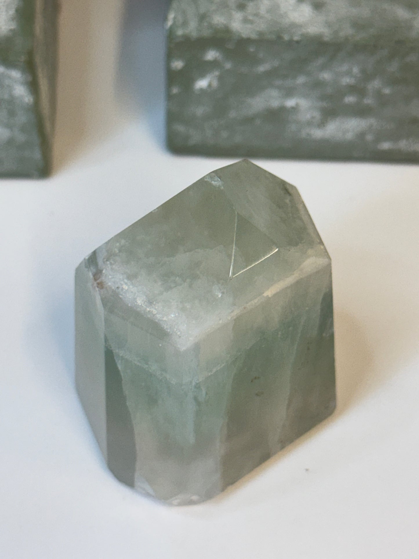 Green Fluorite point