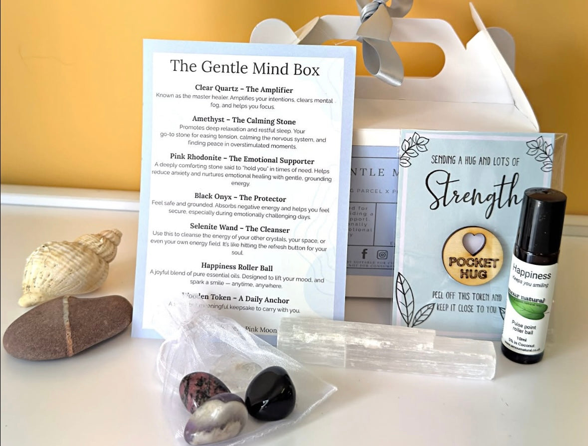 The Gentle Mind Box- Supportive Crystal gift box