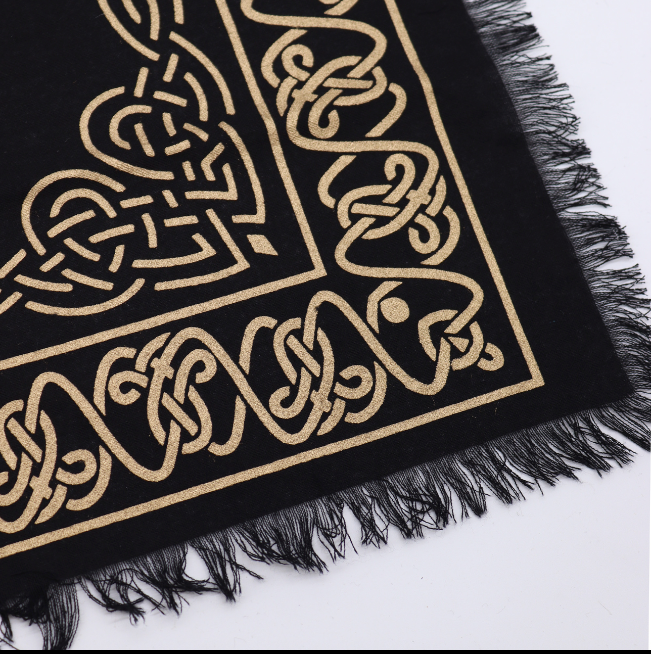 Esoteric Fringed Altar Cloth - Pentagon
