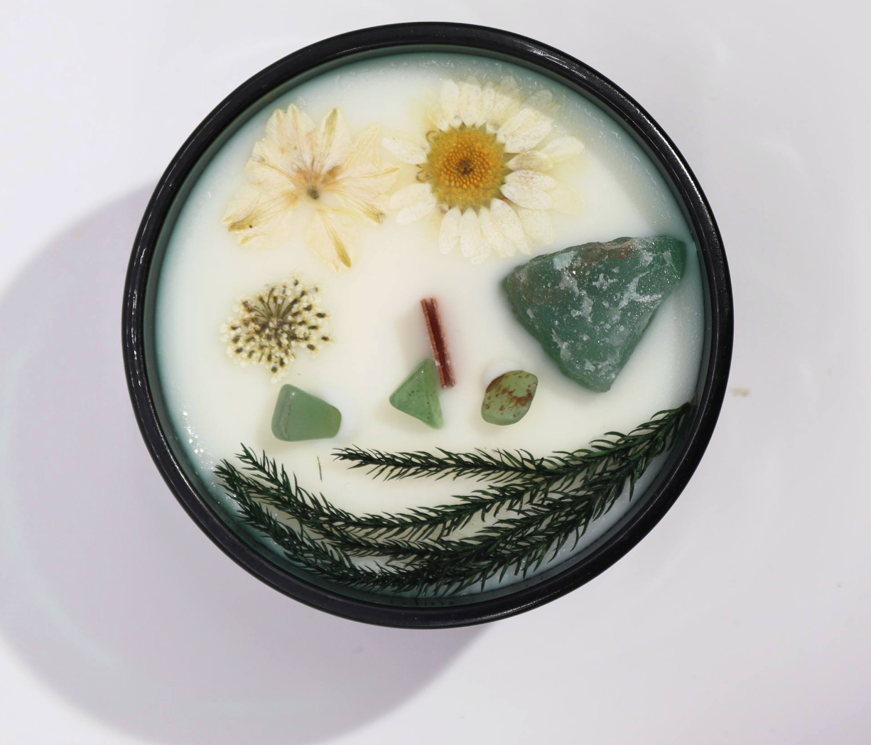 Hop Hare Crystal Magic Flower Candle - The Magician