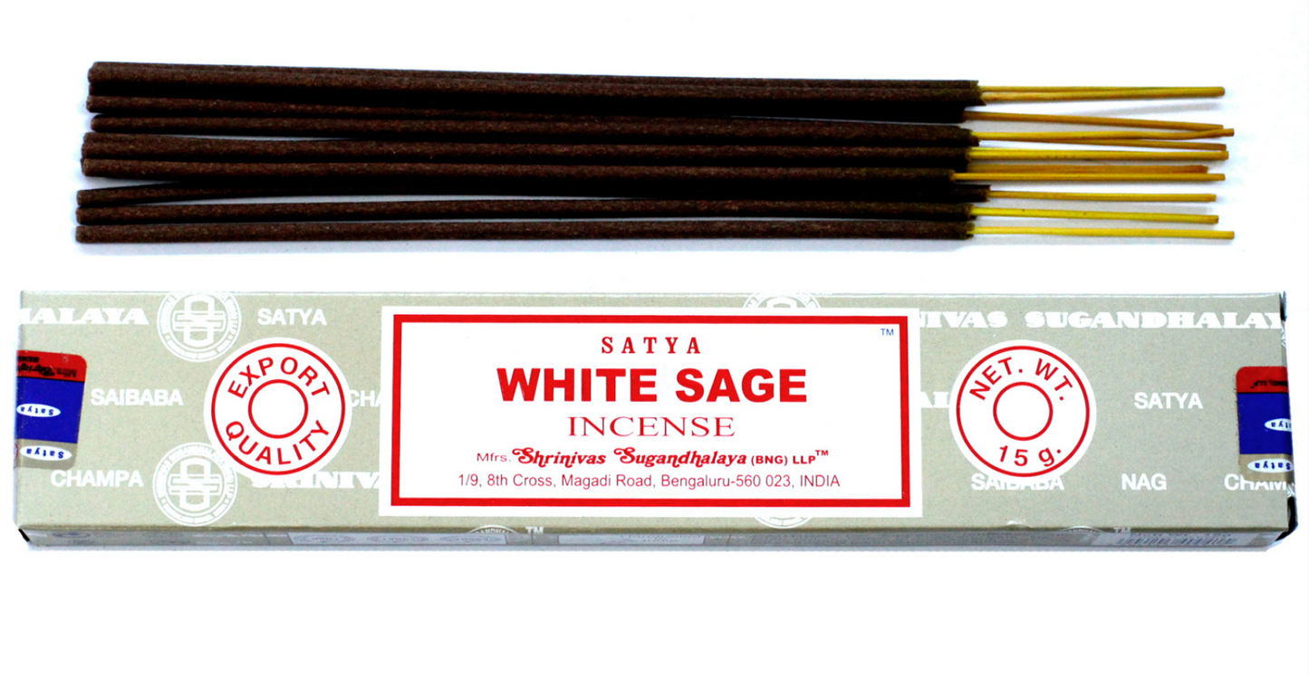 White Sage - Satya Incense Sticks