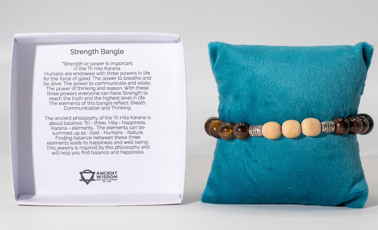 Tri Hita Karana Bangle - Strenght