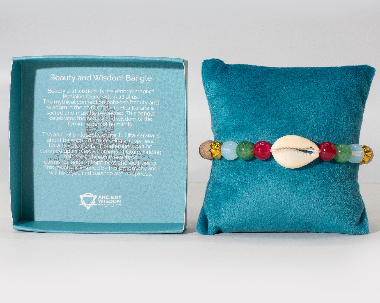Tri Hita Karana Bangle - Beauty and Wisdom