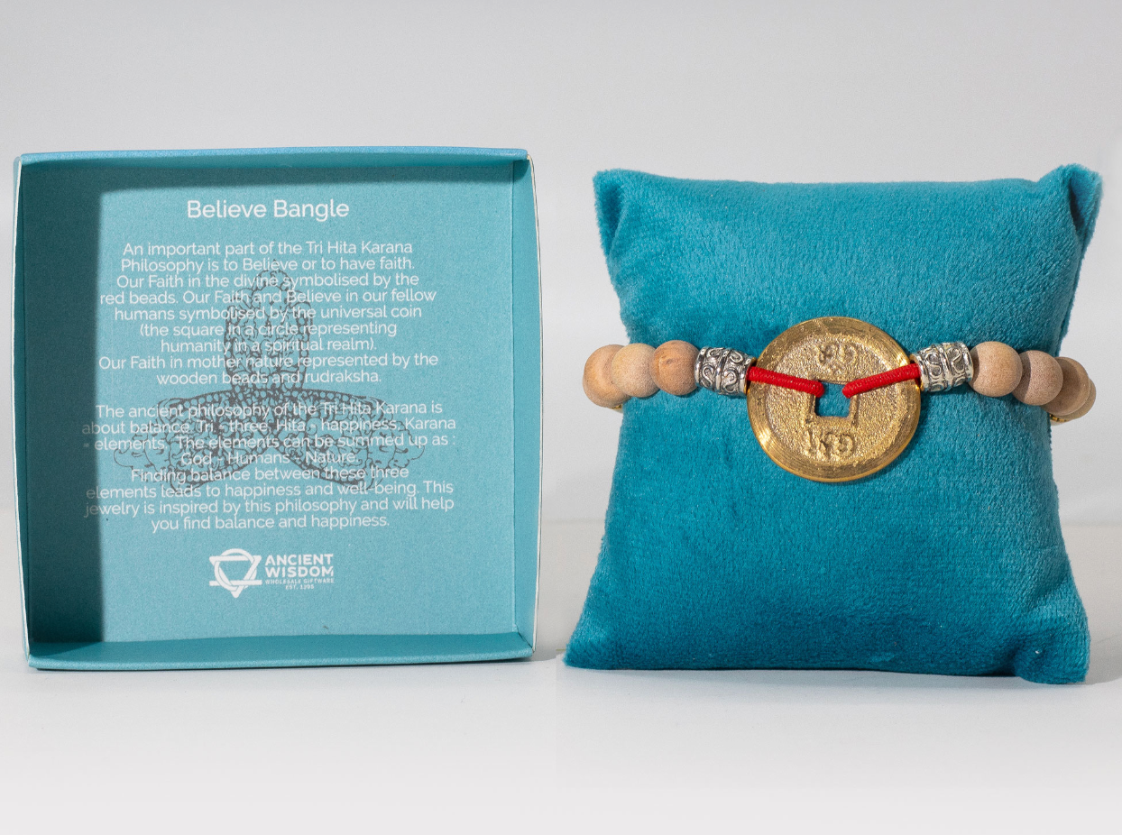 Tri Hita Karana Bangle - Believe