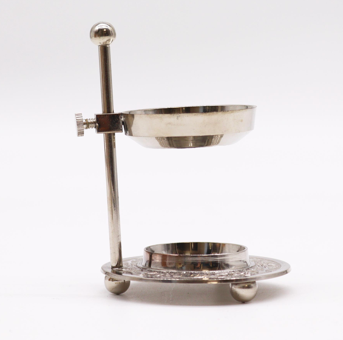Plated Brass Resin Incense Warmer - Adjustable