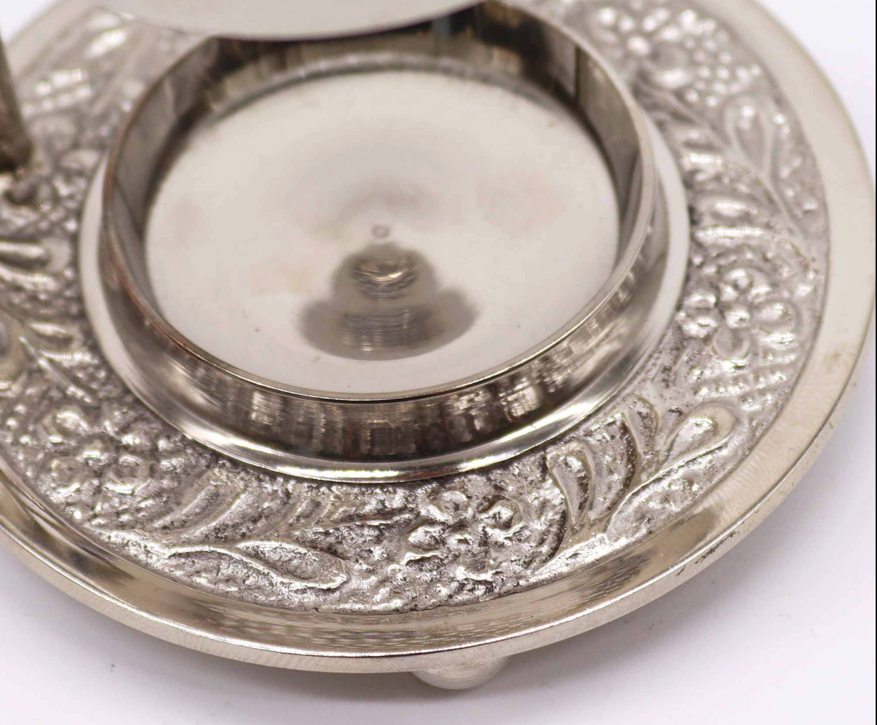 Plated Brass Resin Incense Warmer - Adjustable
