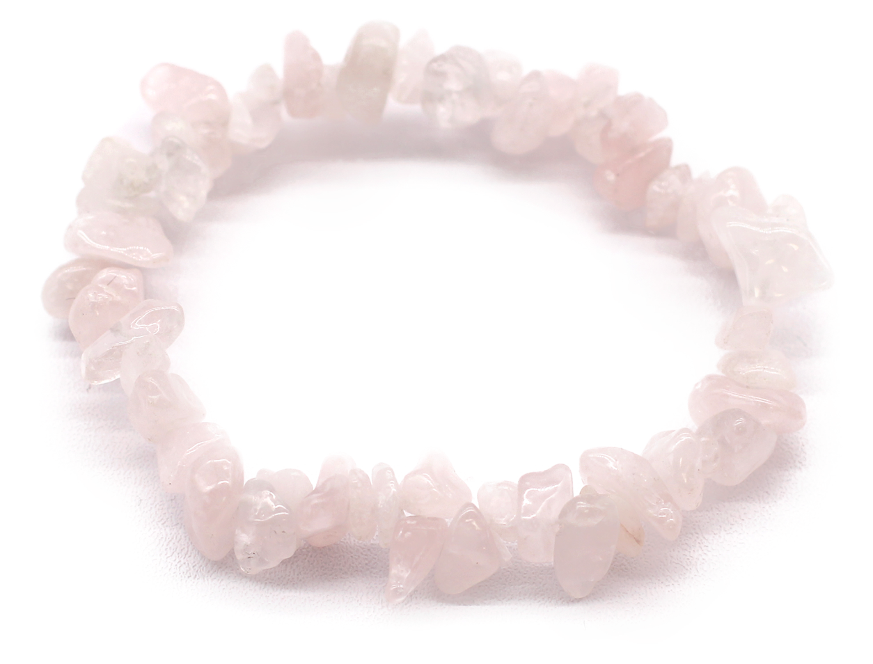 Chipstone Bracelet - Rose Quartz