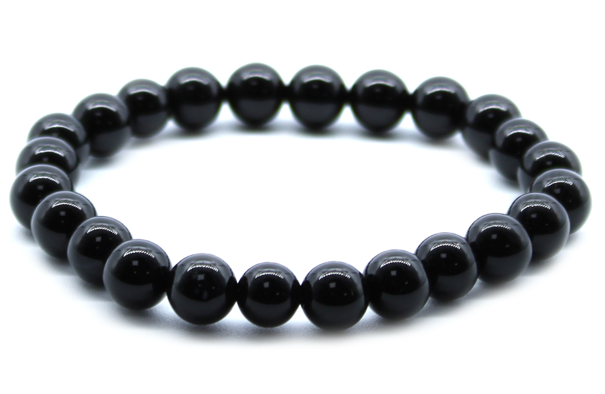 Power Bracelet - Black Agate