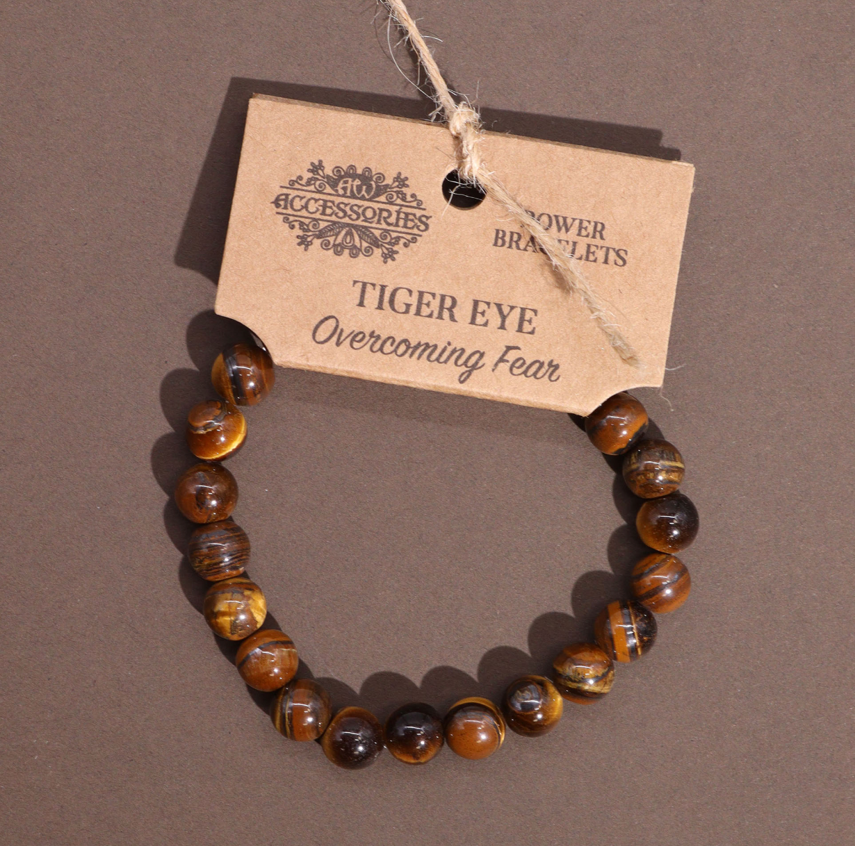 Power Bracelet - Tiger Eye