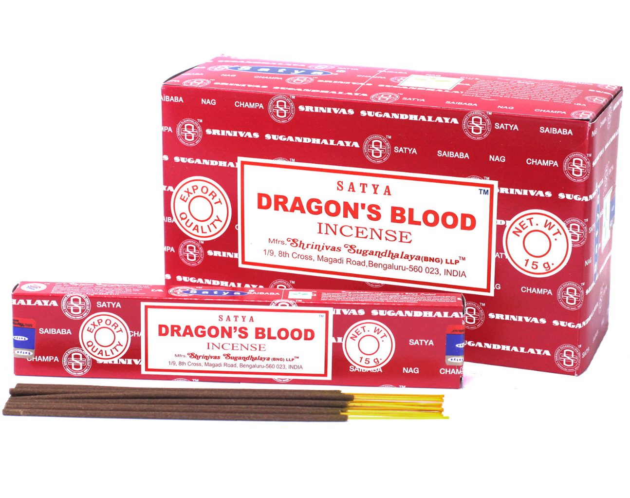 Dragon Blood Satya Incense 15g 1 pack
