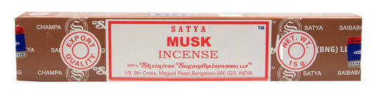 Musk Satya Incense sticks 15g 1 pack