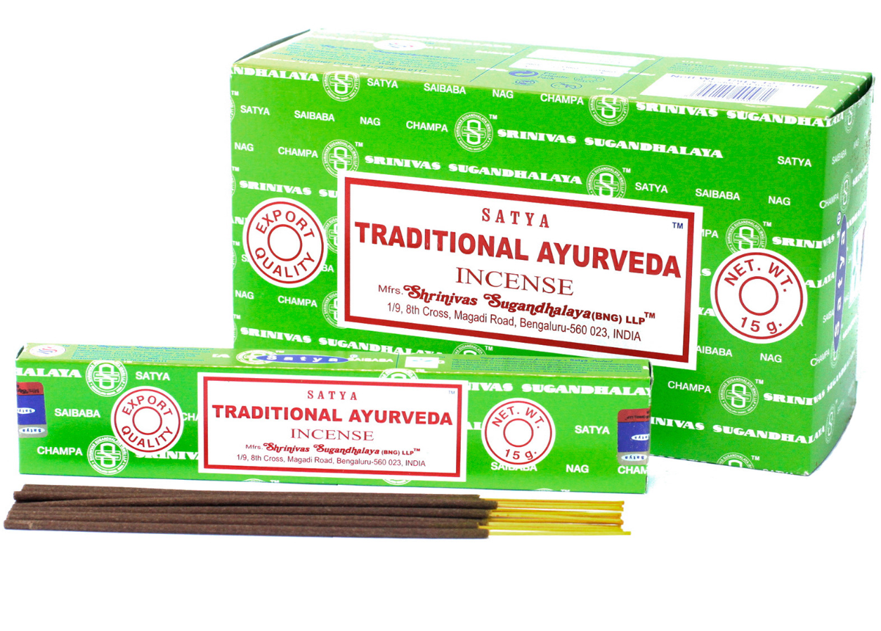 Tradiitonal Ayuraveda Satya incesne sticks 15g 1 pack