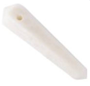 Pink Moonstone Double Terminated point pendant