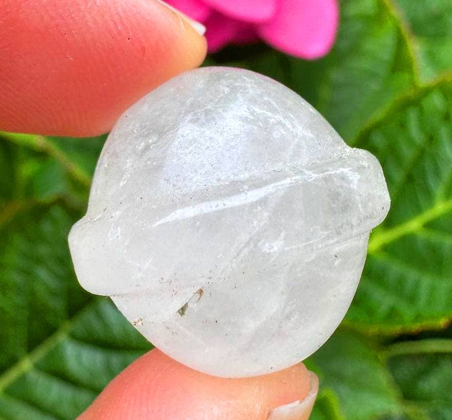 Clear Quartz galaxy planet 2cm