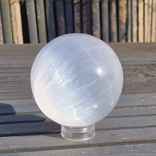 Selenite Crystal Balls- Medium Selenite Sphere