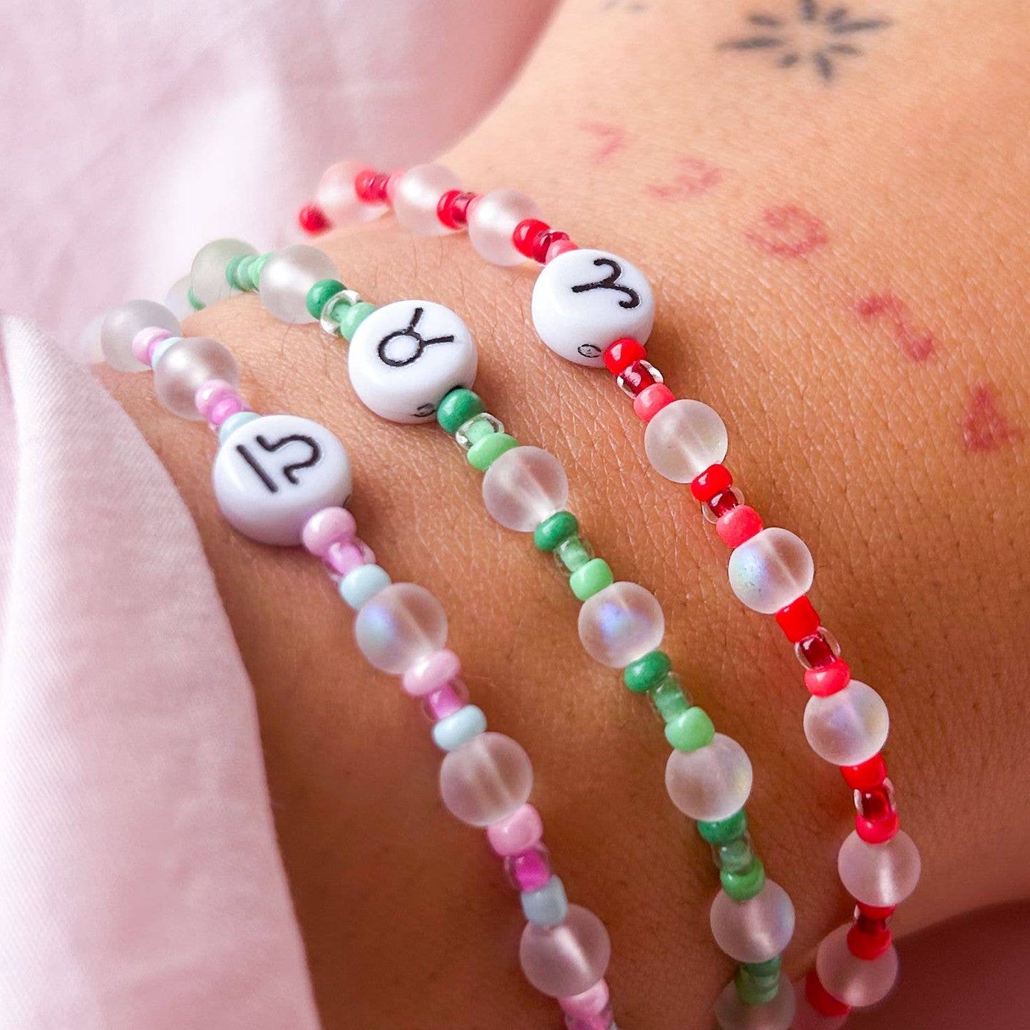 Zodiac Sign Crystal Bracelet: Libra