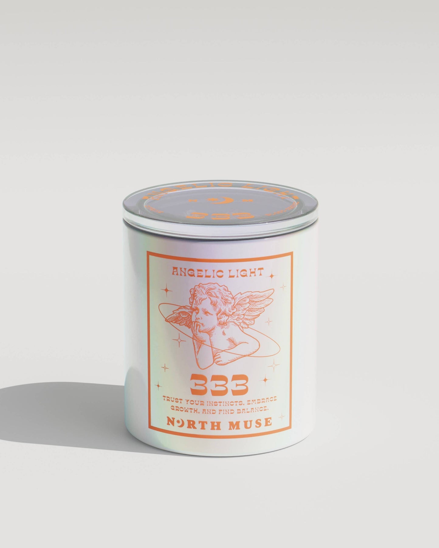 North Muse 333 Candle- Blood Orange & Citrine