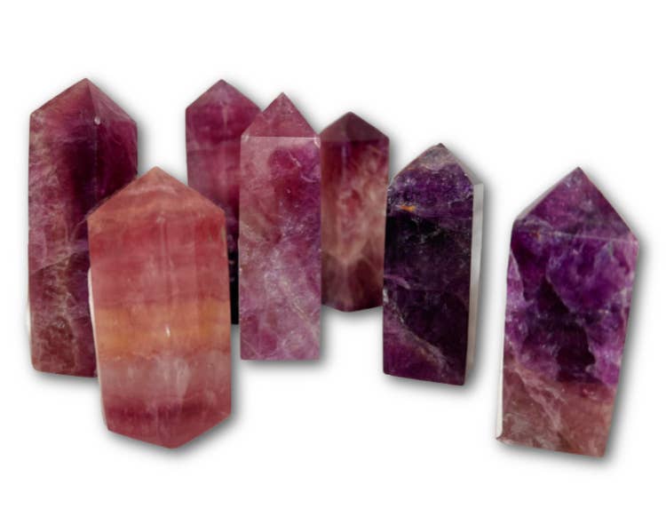 Purple Fluorite Obelisk