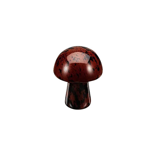 Mini Mahogany Obsidian Crystal Mushroom - 2cm