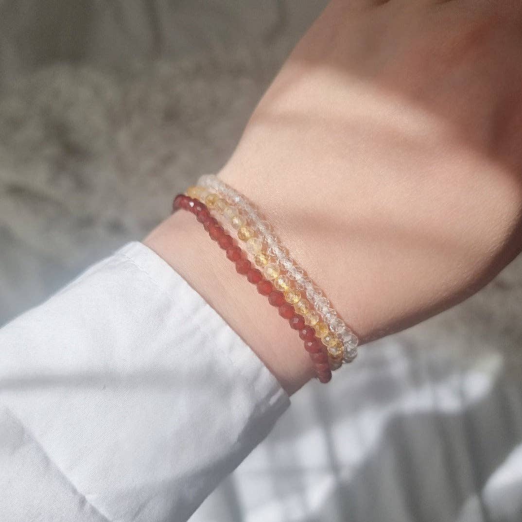 Tiny Carnelian Bracelet