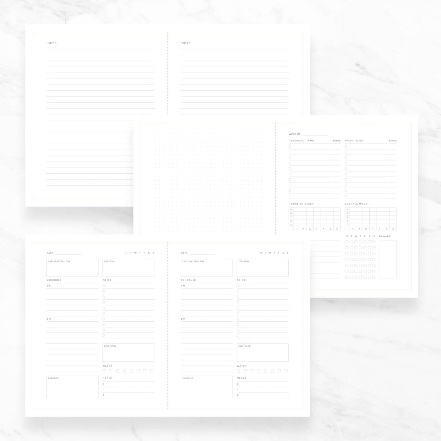 Deluxe Self-Care Journal