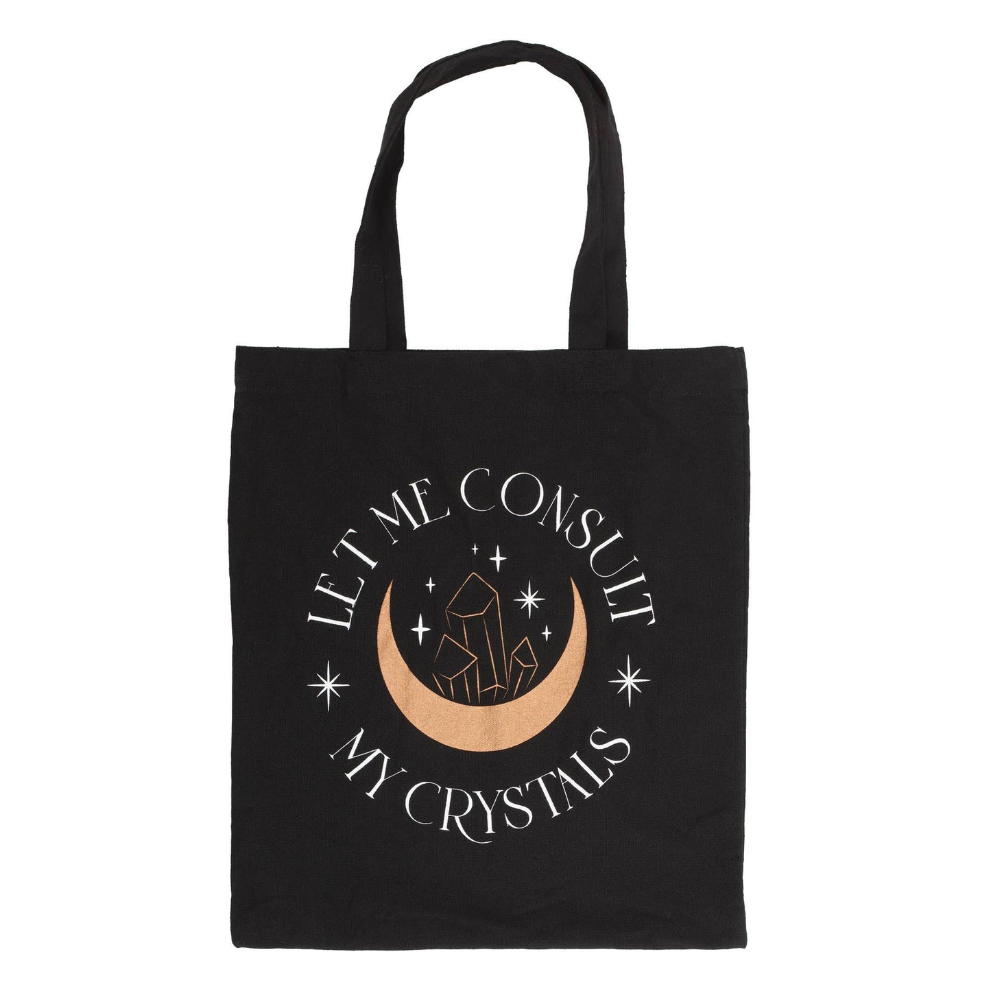 'Let Me Consult My Crystals' Tote Bag