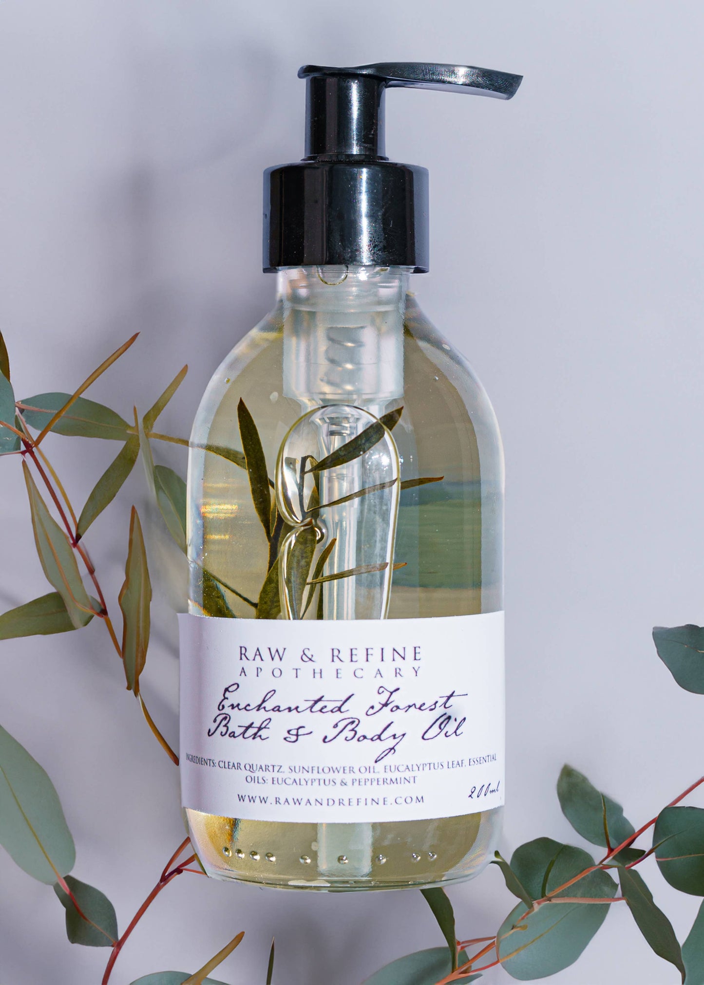 Forest Bathe | Crystal Infused Bath & Body Botanical Oil